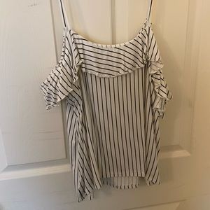 Cold shoulder blouse